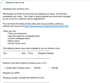 Guitar Hero Has Shipped