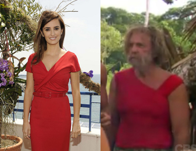 Tarzan-PenelopeCruzRedDress