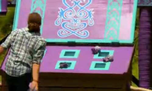 Survivor Caramoan - Malcolm Bean Bag Toss